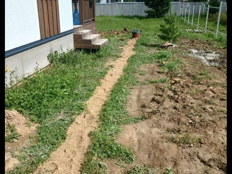 монтаж дренажной системы на участке с высоким уровнем грунтовых вод